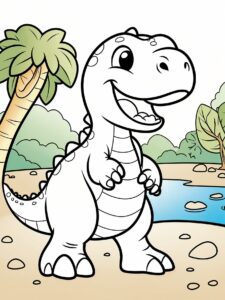 dinosaurs coloring pages